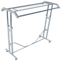 Ropa de rack de aluminio ambiental ropa secado bastidor/pared percha montada estante